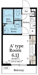 リブリ南与野の間取り