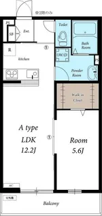 リブリアヴェンタドールの間取り