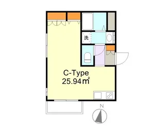 ヒューマンパレス与野の間取り