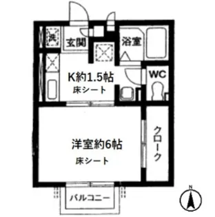 エトワール蓮田の間取り