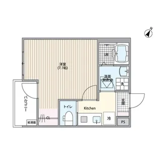 OKEGAWABASEの間取り