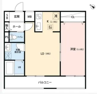 リーブルファイン風渡野の間取り