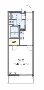 クレイノ氷川の杜【1階】の間取り