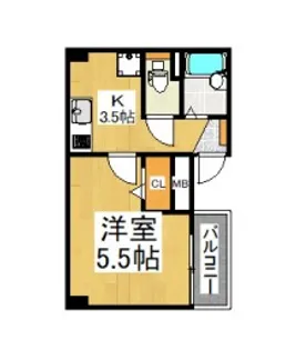 プレシャス南与野の間取り