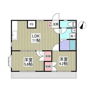 リブレス大宮の間取り