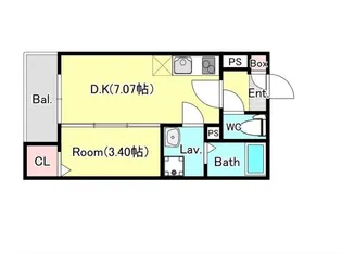 ジーメゾン埼玉指扇の間取り