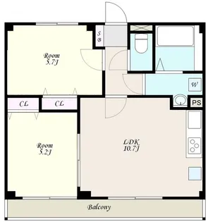 リライアブルパレス1の間取り