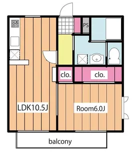 エーデルハイム加倉の間取り