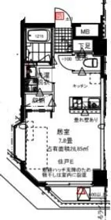 プリムヴェールE北戸田の間取り