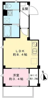 ルポゼ芝富士の間取り