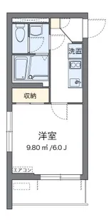 クレイノ錦の間取り