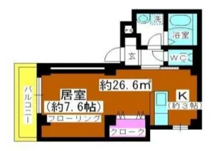 アルファコート戸田公園1の間取り