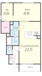 フォレストヒルズ2の間取り