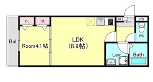 ジーメゾン春日部花積の間取り