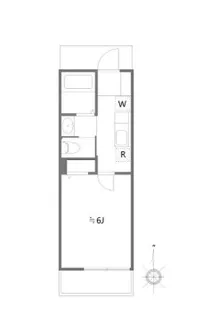 ESPACIO芝Aの間取り