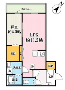 ルピナス東門前の間取り