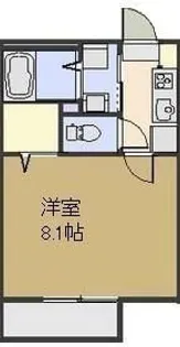 アパートメントK-3の間取り