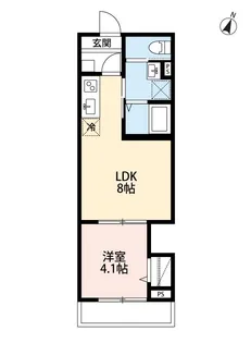 greenavenueさいたま新都心の間取り