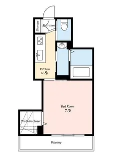 フォーエバーウエストの間取り