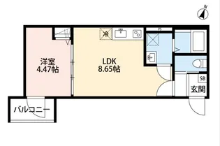 CRASTINE植竹町の間取り