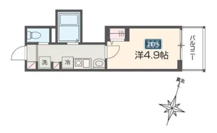 MELDIA与野本町3の間取り