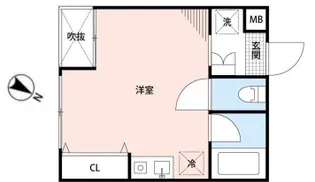 レジナス蕨の間取り