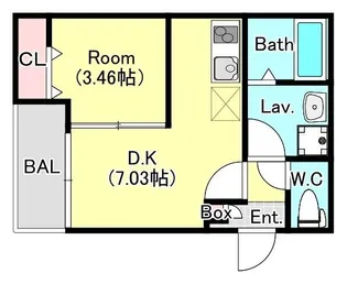 ジーメゾン大宮三橋の間取り