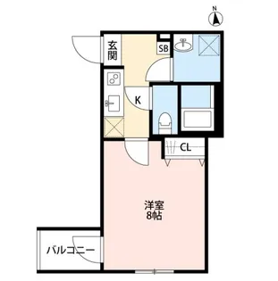 ソレイユ与野の間取り