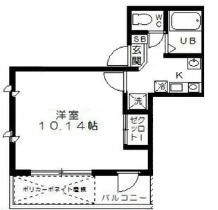 メイプルリーフ北戸田の間取り
