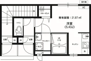 リブリサンウエストの間取り