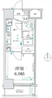スパシエルクス大宮の間取り