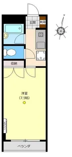 メゾントパーズの間取り