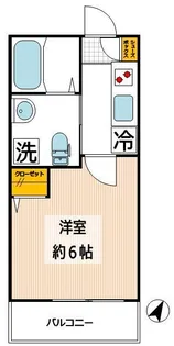 アヴァント大宮の間取り