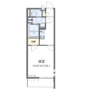 クレイノ氷川の杜【3階】の間取り