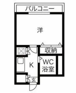 オーユーパレス下大久保の間取り