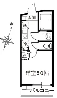 MELDIA桜区田島3丁目No.2の間取り