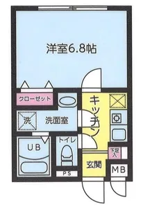 ドミノ浦和元町の間取り