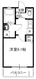 DEINZE南与野の間取り