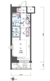 リヴシティ浦和常盤壱番館の間取り
