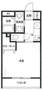アムールAKIRAの間取り