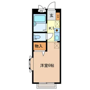プレジールパルコの間取り