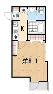 RIS参番館の間取り