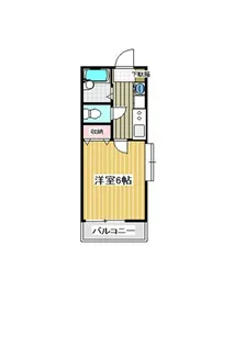 カレッジハウス14の間取り