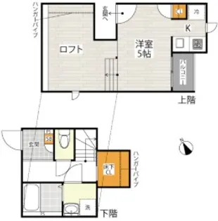 CB東大宮ライブリーの間取り
