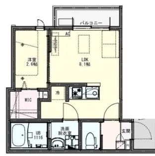 KEIAIRESIDENCE北上尾2の間取り