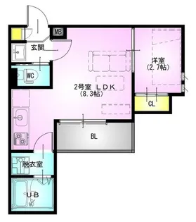 R-SMART川口元郷の間取り