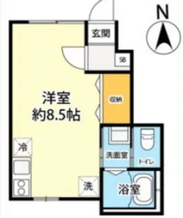 キャメル櫛引3の間取り