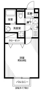 アムール上戸田の間取り