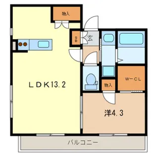 マリアクレールの間取り