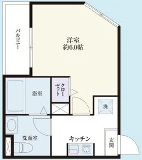 チェルシークロイスターズの間取り